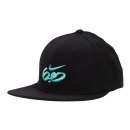 Czapka Nike 6.0 Logo Swoosh Flex Black / Willow-Green 